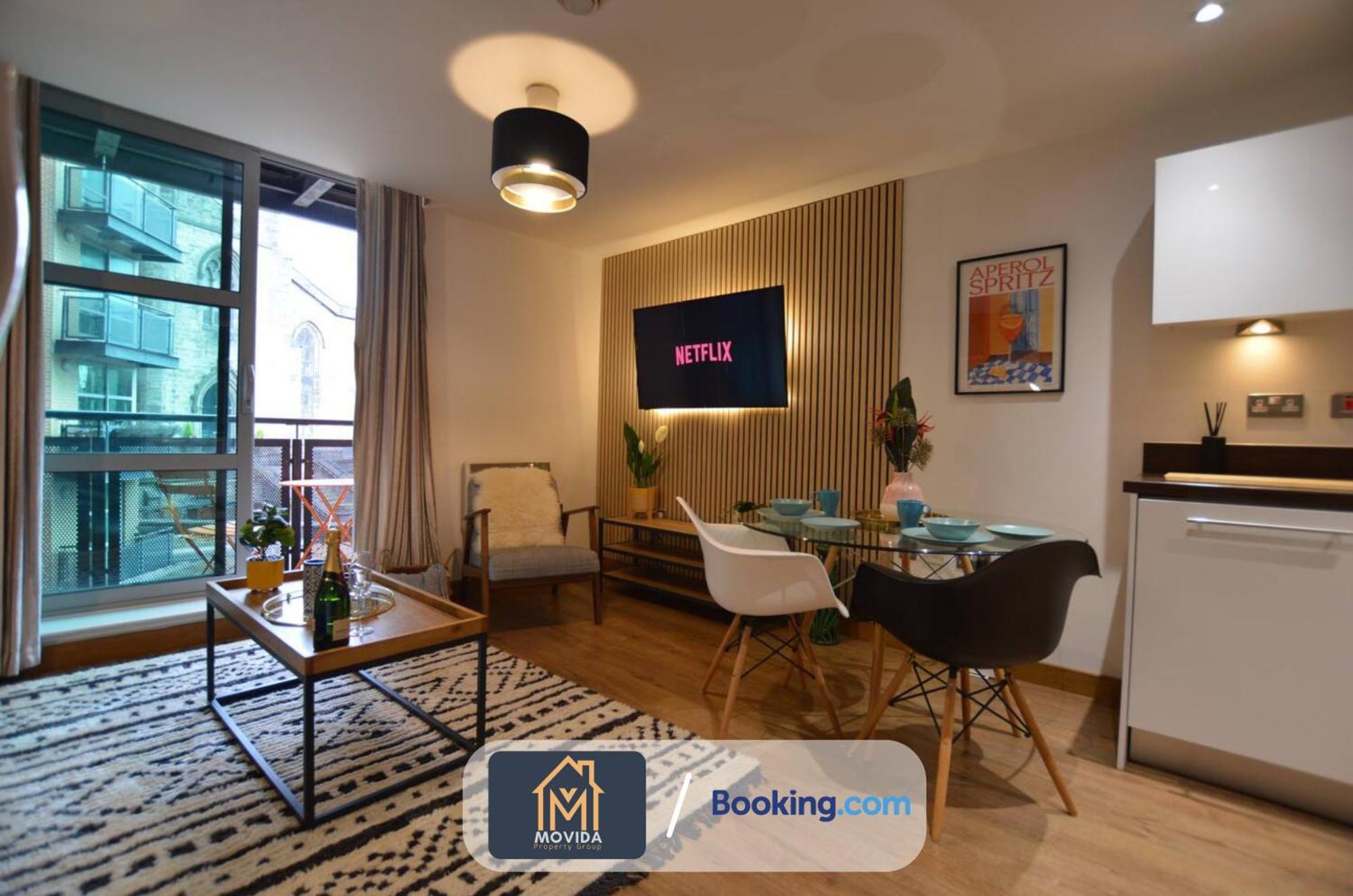 Lgi Stunning 1 Bedroom Apartment By Movida Property Group Short Lets & Serviced Accommodation Leeds  Buitenkant foto