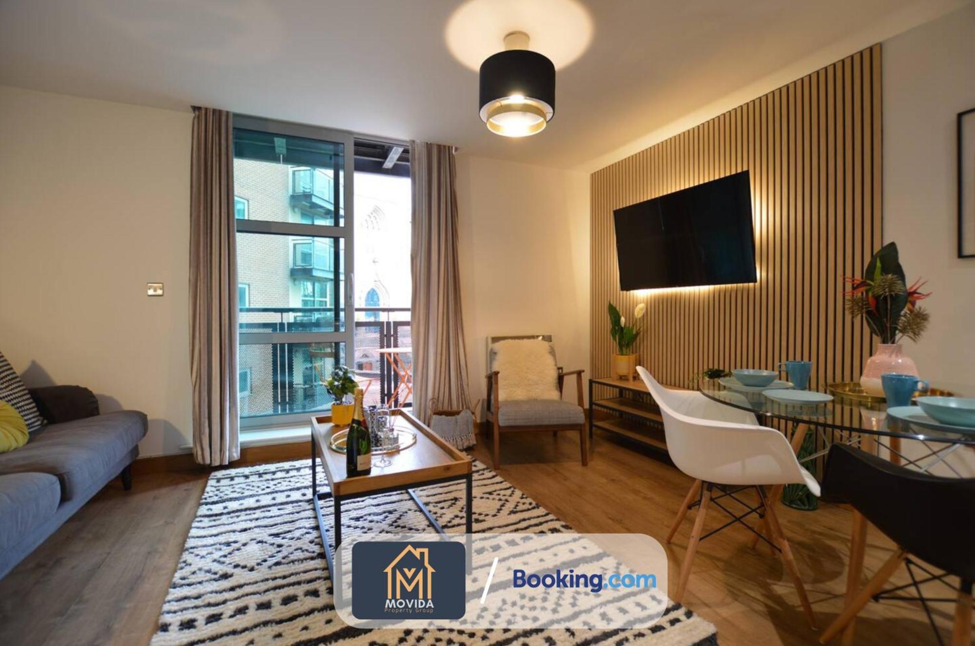 Lgi Stunning 1 Bedroom Apartment By Movida Property Group Short Lets & Serviced Accommodation Leeds  Buitenkant foto
