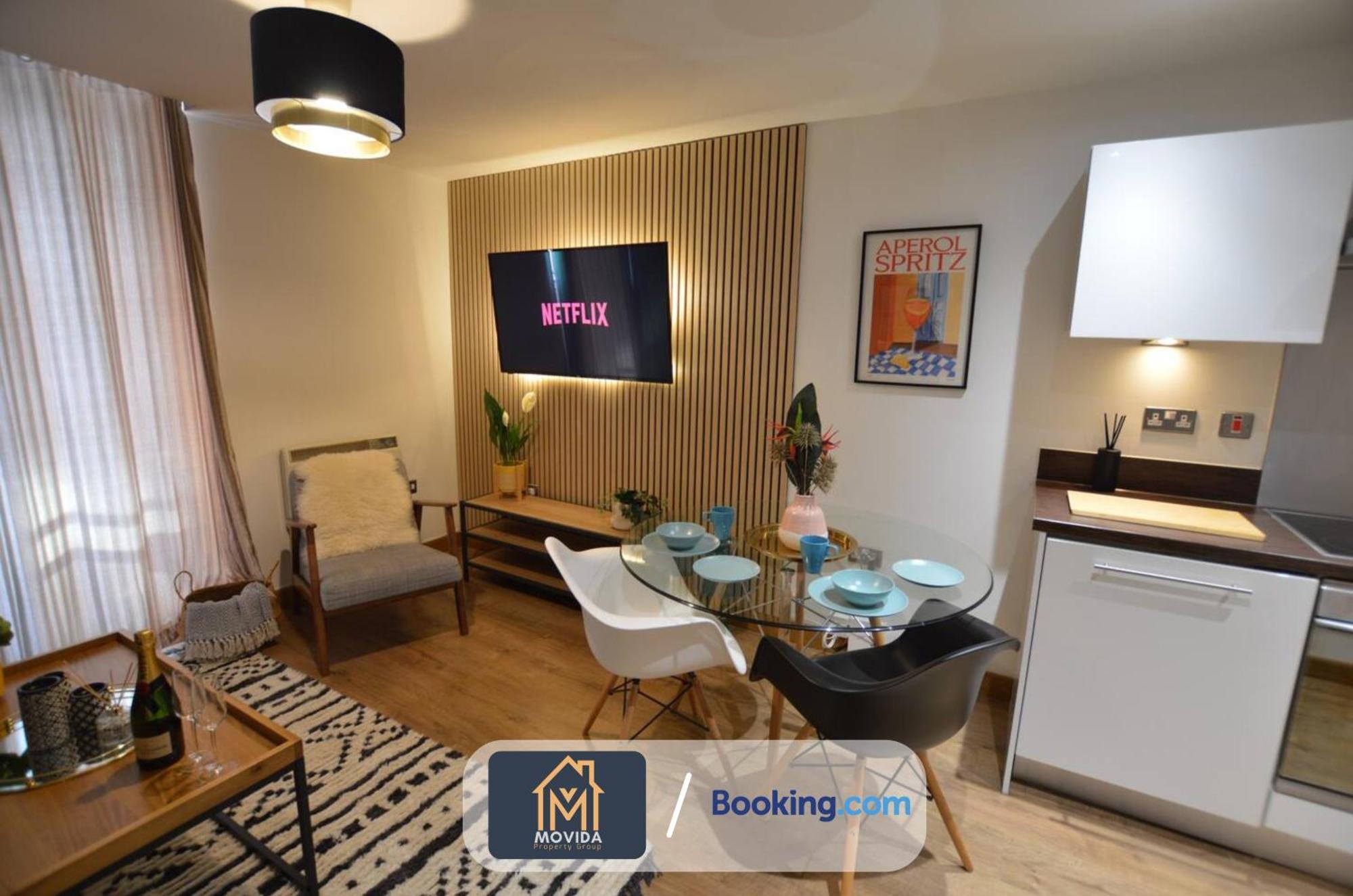 Lgi Stunning 1 Bedroom Apartment By Movida Property Group Short Lets & Serviced Accommodation Leeds  Buitenkant foto