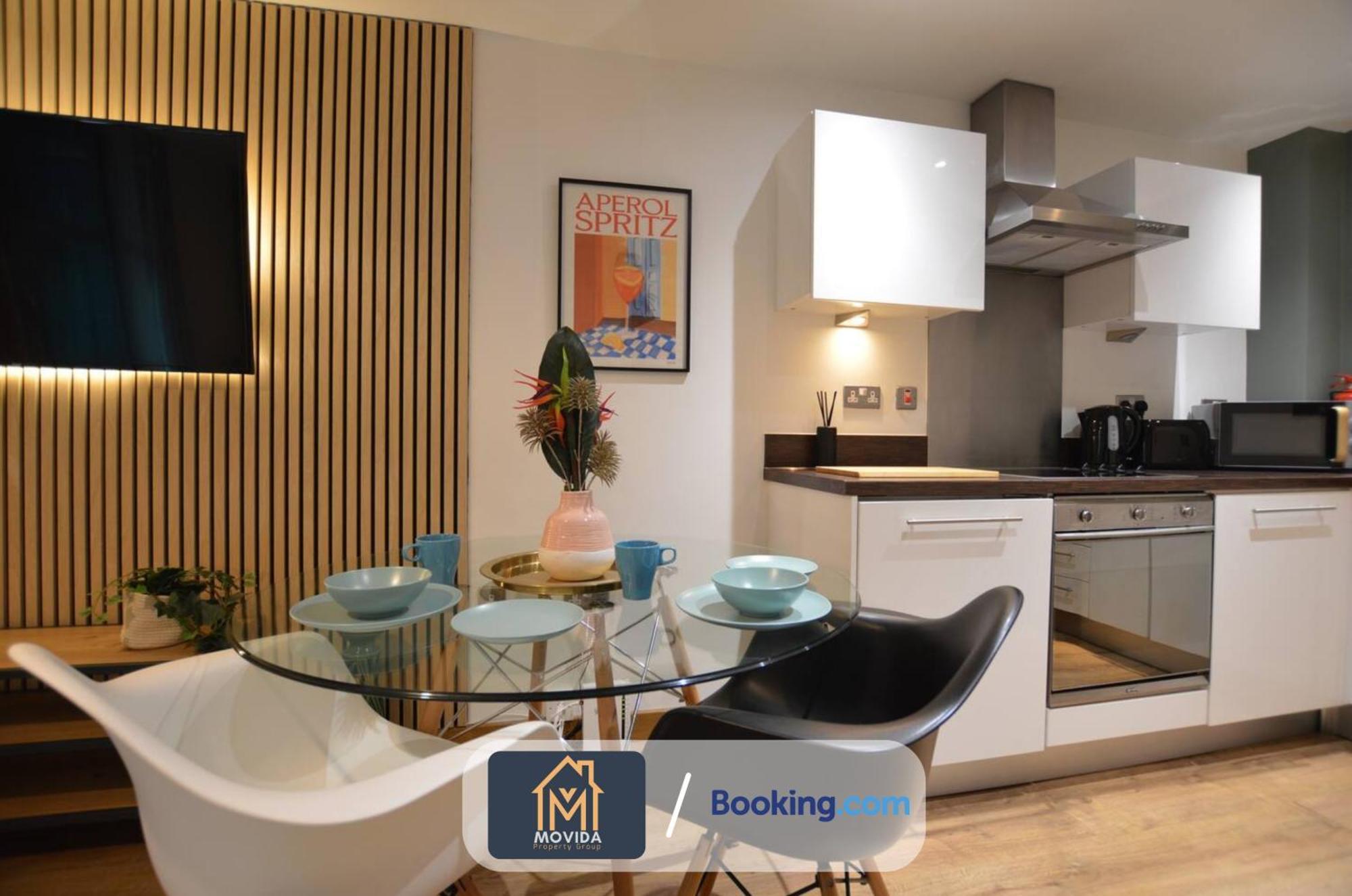 Lgi Stunning 1 Bedroom Apartment By Movida Property Group Short Lets & Serviced Accommodation Leeds  Buitenkant foto