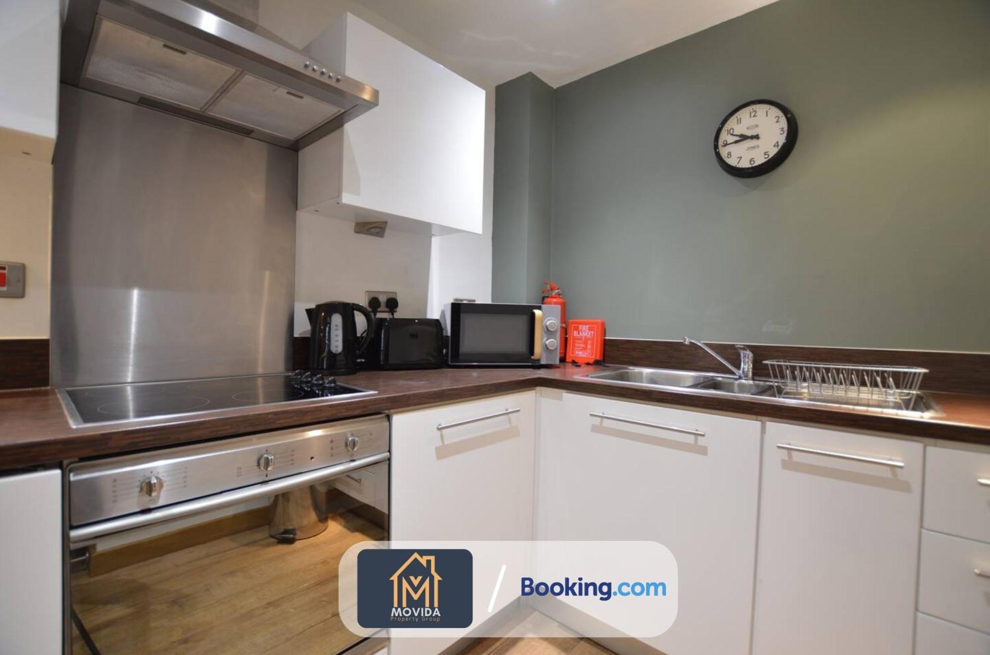 Lgi Stunning 1 Bedroom Apartment By Movida Property Group Short Lets & Serviced Accommodation Leeds  Buitenkant foto